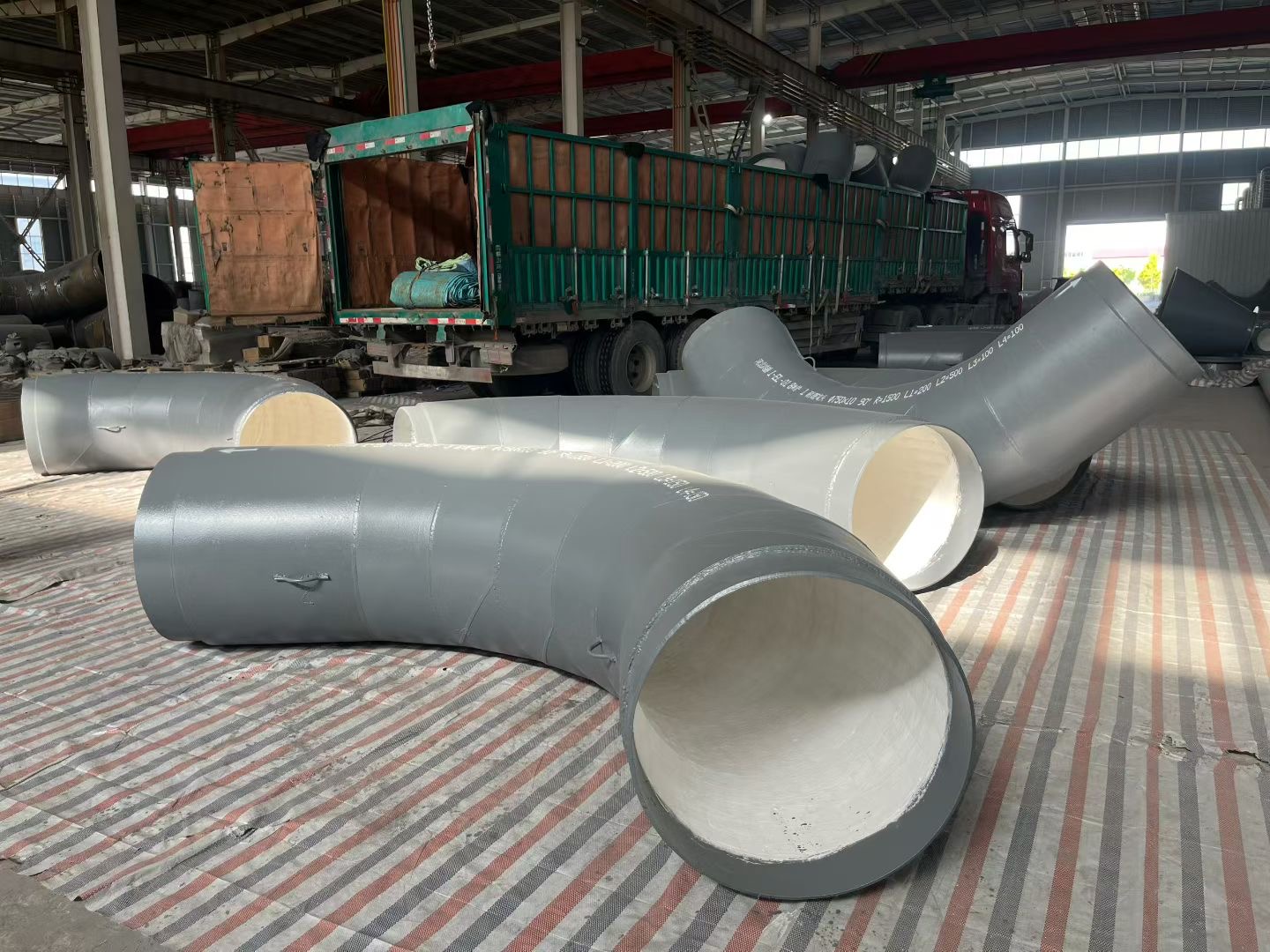 漯河市耐磨管道双金属耐磨弯头 - 方案